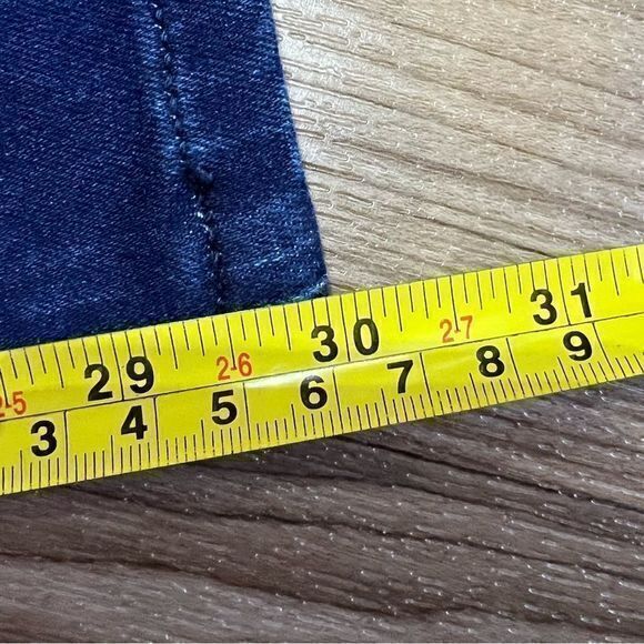 Betabrand Yoga Denim Classic Pull On Skinny Leg Jeans Dark Wash Medium Long - Picture 10 of 11